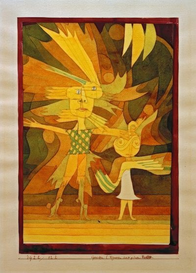 Genii (Figures from a Ballet) by Paul Klee